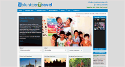 Desktop Screenshot of cambodiavolunteer.info